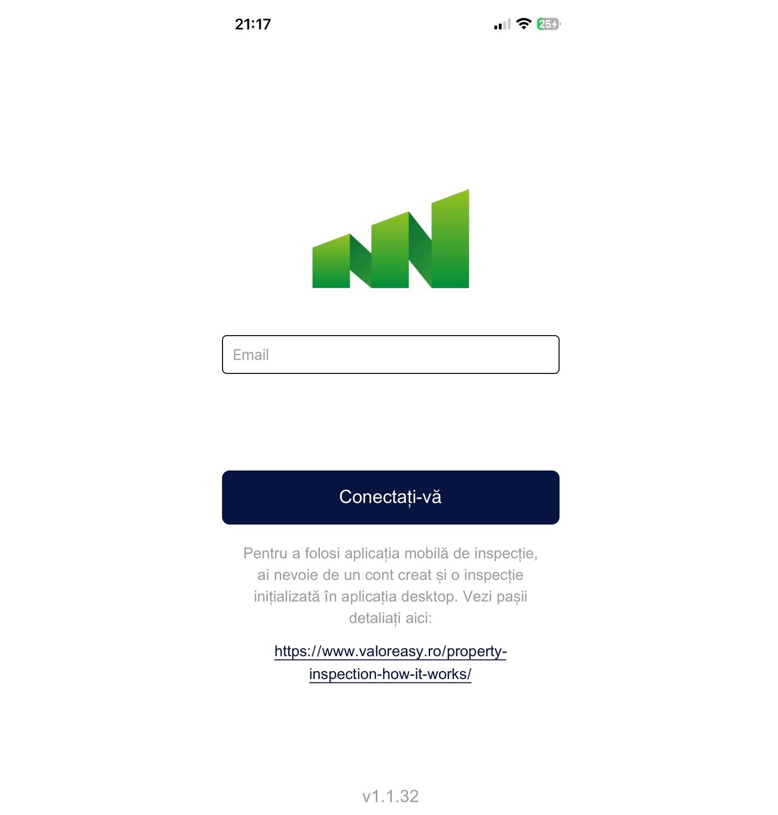 Aplicația mobilă de inspecție ValorEasy